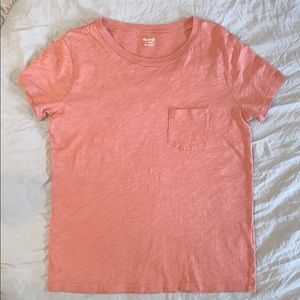 Madewell blush pink t-shirt